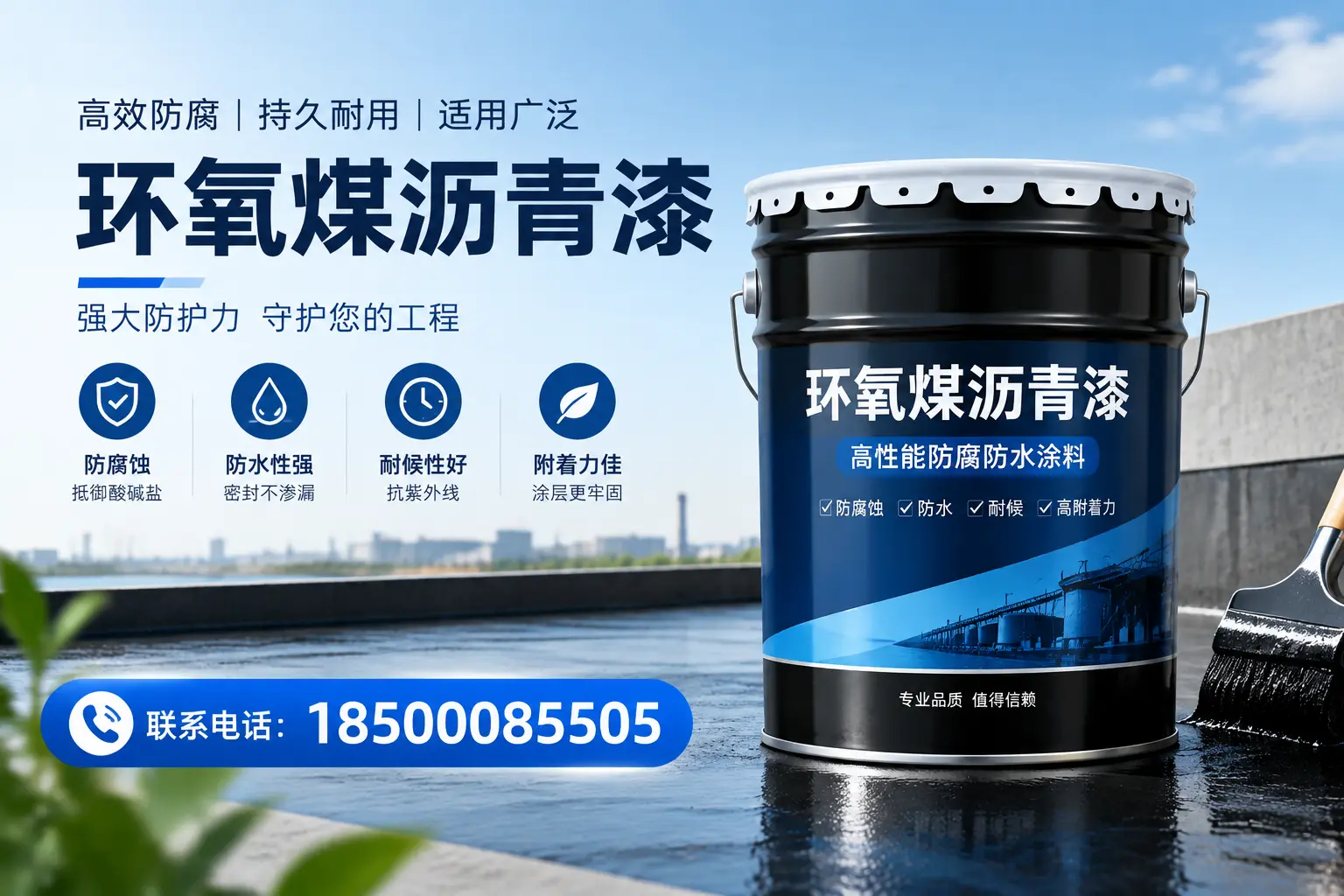 环氧煤沥青漆的施工方法详解,助力天水企业高效完成项目